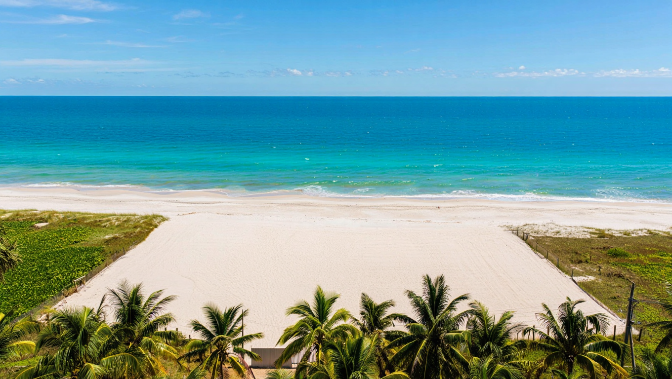 Terreno com vista para o mar